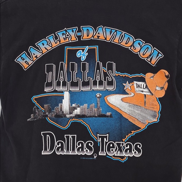 SOLD Vintage Harley Davidson Tee - Picture 7 of 7